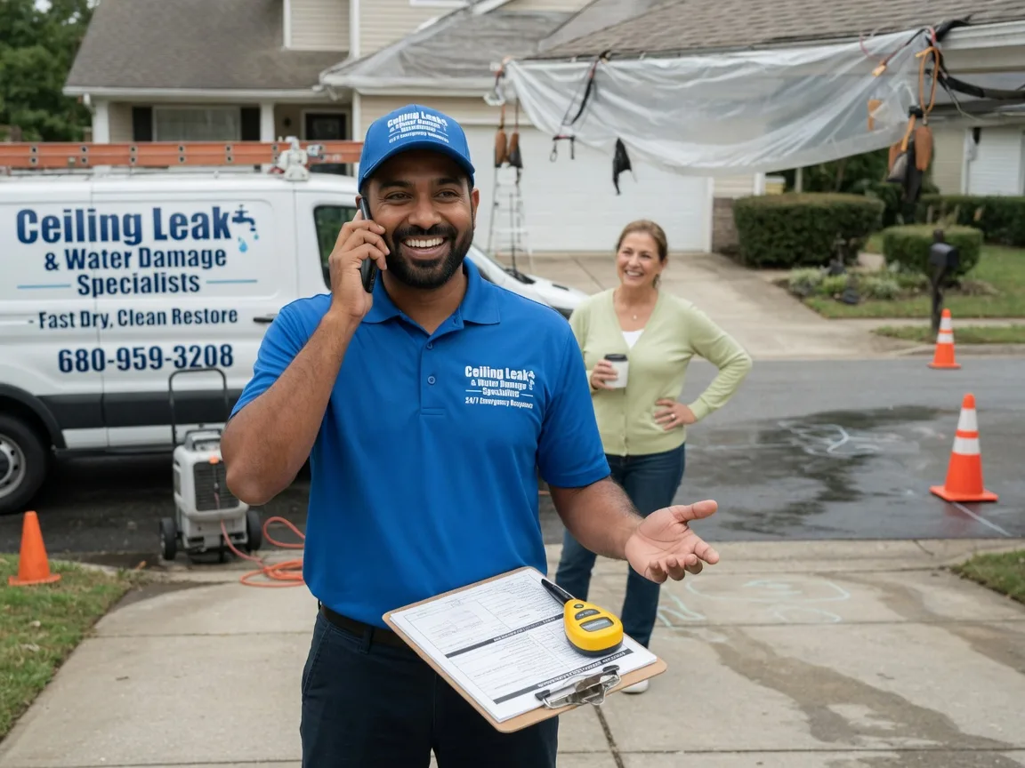 Ceiling Leak Cleanup Trementina, NM FAQs